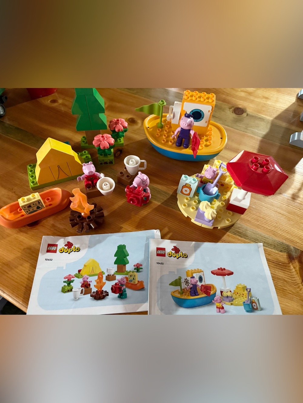 Duplo Lego Peppa Pig Sets 10432 & 10452